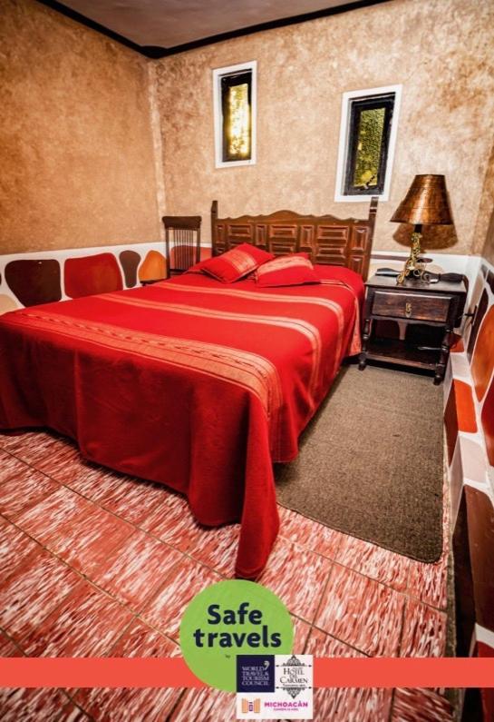 Tlalpujahua de Rayón Hotel Del Carmen מראה חיצוני תמונה