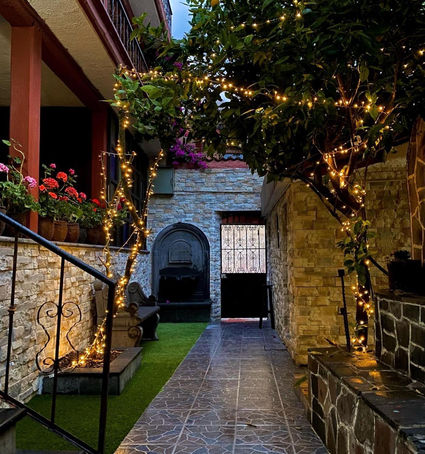 Tlalpujahua de Rayón Hotel Del Carmen מראה חיצוני תמונה