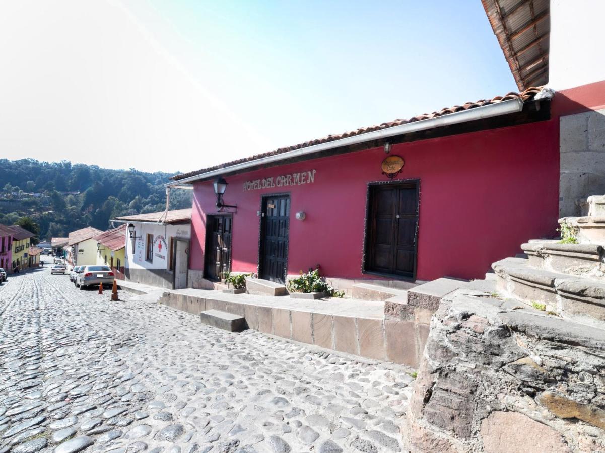 Tlalpujahua de Rayón Hotel Del Carmen מראה חיצוני תמונה